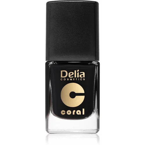 Delia Cosmetics Coral Classic lak za nokte nijansa 532 Black Orchid 11 ml