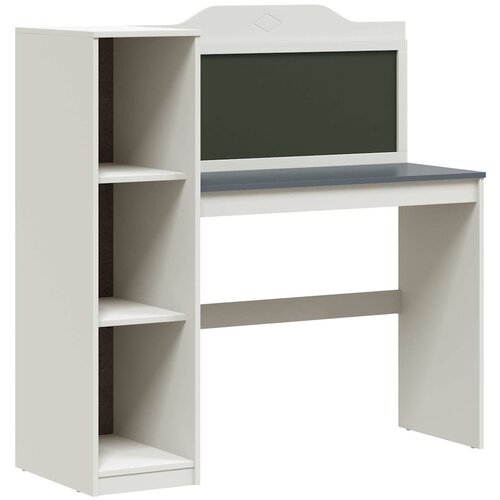 VidaXL Kreda stol Bijela i siva 120 x 45 x 118.5 cm Konstruirano drvo Slike