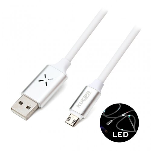 DATA kabl KUCIPA K257 micro USB 1m beli Slike