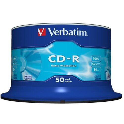  CD-R Verbatim 700 MB, 50/1 Cene