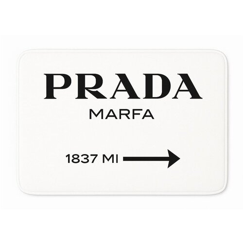 Mila Home Bijela od samta kupaonska prostirka 60x100 cm Prada &amp;ndash; Slike