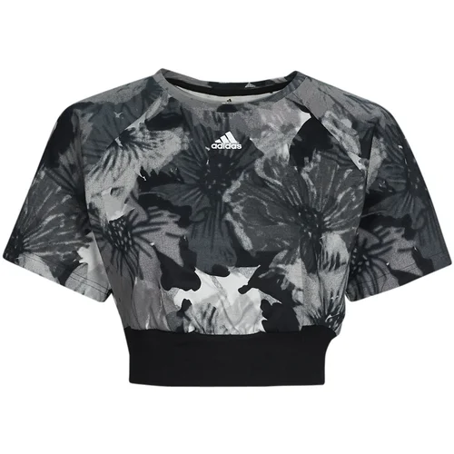 Adidas Majice s kratkimi rokavi W AOP CRP TEE Črna