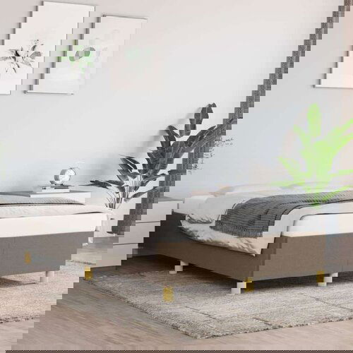  Posteljni okvir taupe 120x200 cm blago, (20726015) Cene