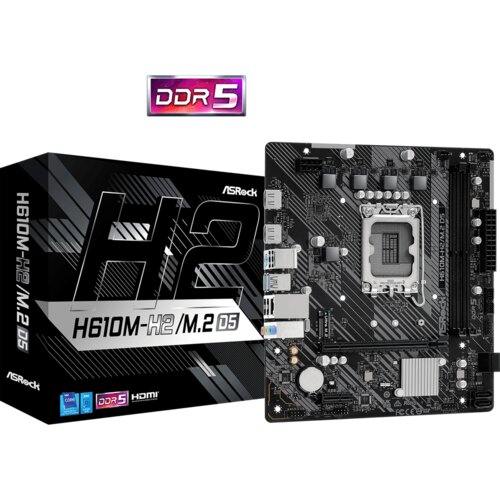 AsRock Matična ploča H610M-H2/M.2 D5 LGA1700 2xHDMI Slike