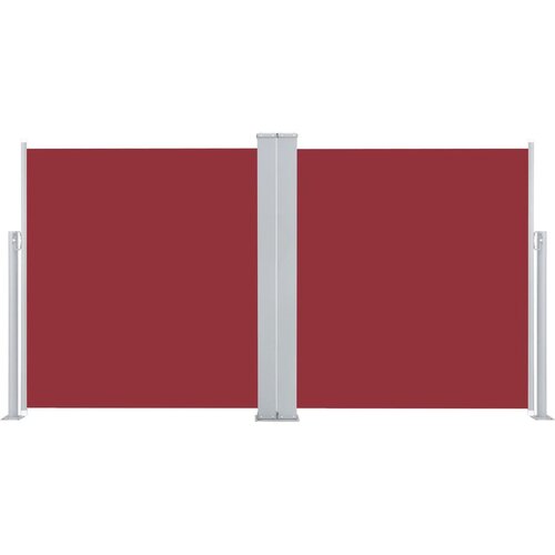 Maison Chic Zložljiva stranska tenda - Senčniki 170x600 cm rdeča, (22039116) Slike