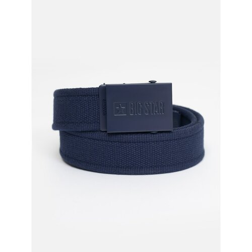 Big Star Man's Belt 240030 Navy Blue Slike