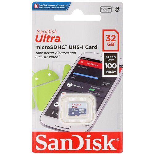  SD SanDisk SDHC 32GB 100MB/s bez adaptera SDSQUNR-032G-GN3MN Cijene