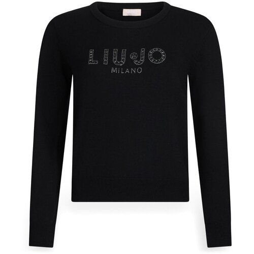 Liu Jo Pulover siva / crna Slike