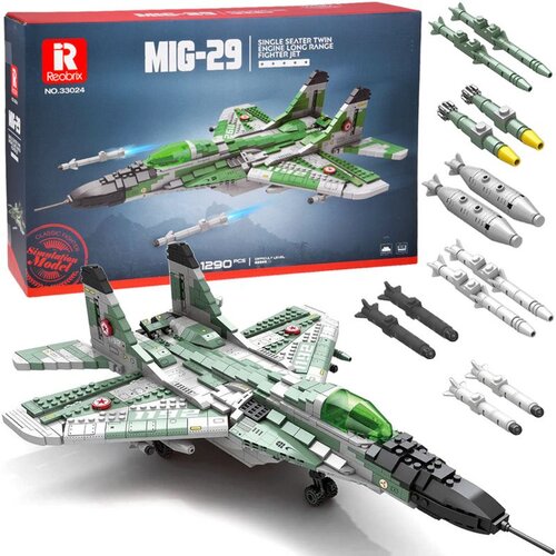  Tehnički blokovi Lovački zrakoplov dugog dometa MIG-29 1290ele ZA5800 Cijene