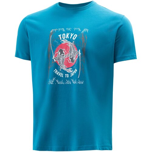 BRILLE Muška majica kratkih rukava Tokyo, Plava Slike