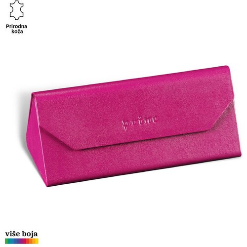 PRINC LEATHER Sklopiva futrola za naočare, Roze Cene