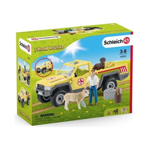 Schleich 42503 - Farm World - Obisk veterinarja na kmetiji Cene