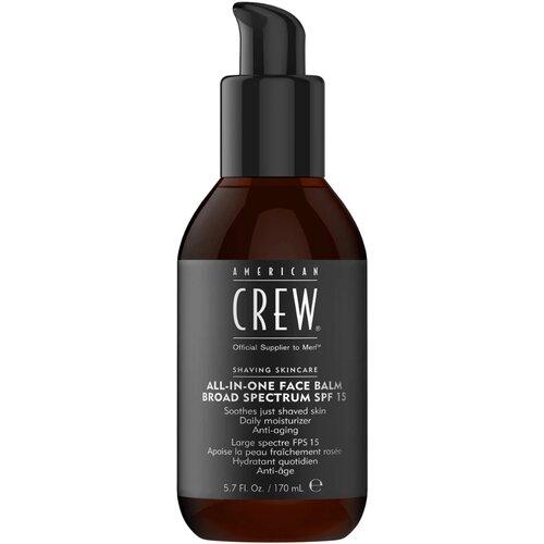 AMERICAN CREW® SRBIJA Shaving Skincare All-In-One Face Balm SPF15 vlažilni in pomirjujoč balzam po britju 170 ml Cene
