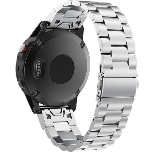 INF Srebrn pa&scaron;ček za uro Garmin Fenix 7s (20 mm) s hitrim odpenjanjem, (22148792) Cene