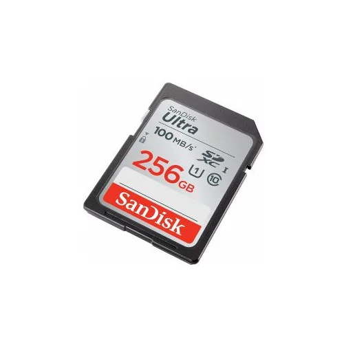 Sandisk Ultra 256GB SDXC spominska kartica 150MB/s - SDSDUNC-256G-GN6IN