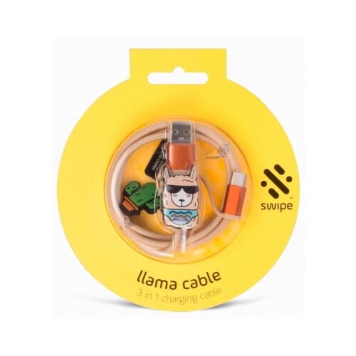 Thumbs Up USB Kabl - Llama, 3in1 Slike