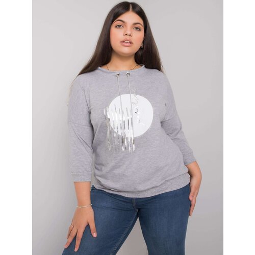RELEVANCE Blouse-RV-BZ-7040.85P-gray Cene