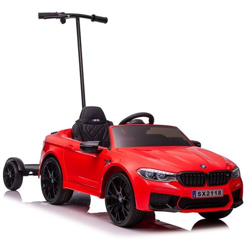  Licencirani auto na akumulator BMW M5 + platofrma za roditelje - crveni/lakirani Cijene
