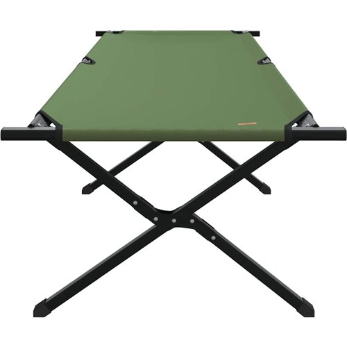  Sklopivi kamperski krevet 2 pcs Zelena 210 x 80 x 46 cm Slike