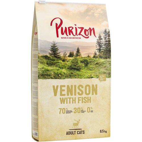Purizon ekonomično pakiranje 2 x 6,5 kg - Adult jelen i riba Slike