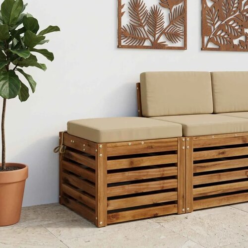  Jastučić od 1 komada SOEST 100% poliester Bež 40 x 40 x 7 cm - Bež (poliester) 40 x 40 x 7 cm 1 Cijene