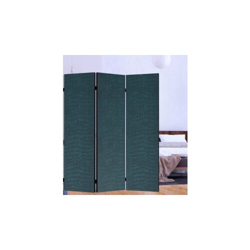  Paravan croco blue 3 krila 150x175cm Slike