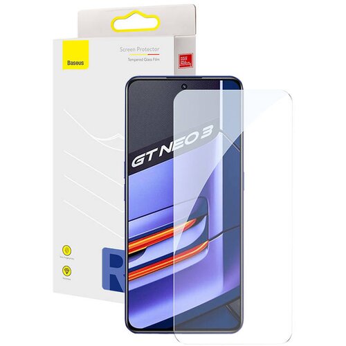 Baseus KALJENO STEKLO ZA REALME GT NEO3 POPOLNA ZA&amp;Scaron;ČITA PRED PRASKAMI, (5000334188) Slike