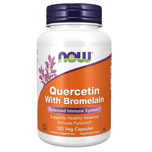 NOW Quercetin tabelete, 120 komada Slike