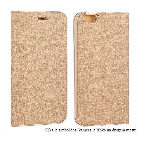  Premium preklopna torbica xiaomi redmi note 8 - zlata Cene