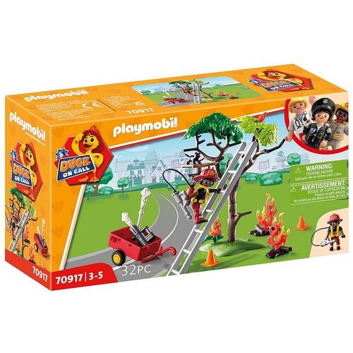 Playmobil duck on call gasilska re&amp;scaron;evalna akcija - re&amp;scaron;evanje mačke 70917 Slike