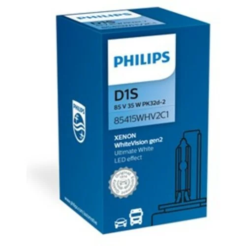 Philips zarnica D1S WhiteVision gen2 85V 85415WHV2C1 35W PK3