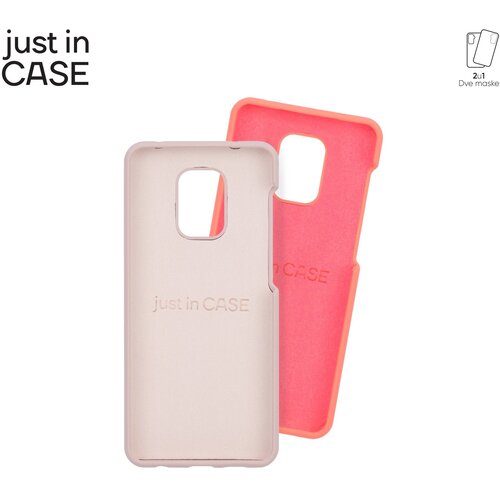 Just In Case 2u1 extra case mix plus paket pink za redmi note 9 pro/pro Max/9S Slike
