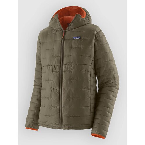 Patagonia Micro Puff Pulover s kapuco basin green Slike