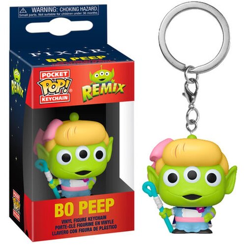 Funko Pop Keychain Pixar Alien Remix Bo Peep Cene