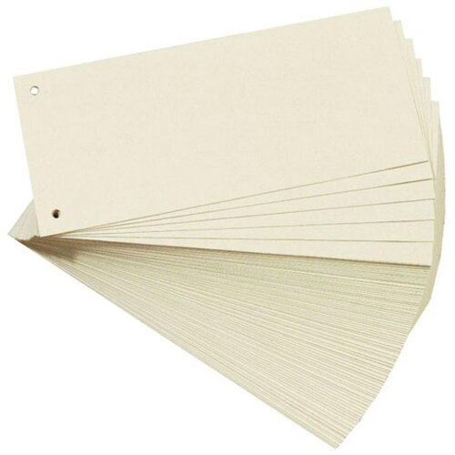 Herlitz Pregrada kartonska 105x242 mm, 100/1, , natron Cene