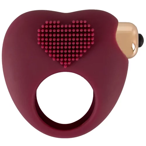 Orion Vibrating Silicone Cock Ring Red
