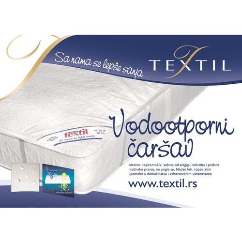 Textil nepromočivi dušečni čaršav od frotira 90x200 cm 2010091 Cene
