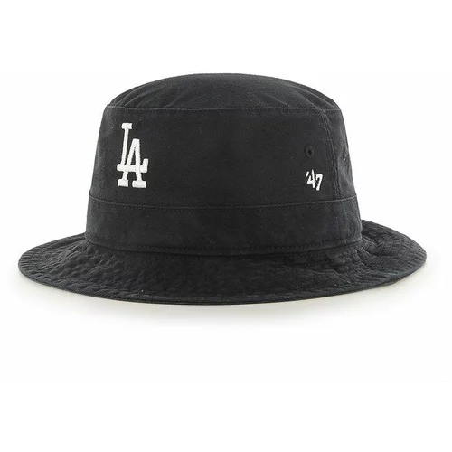 47 Brand Šešir Los Angeles Dodgers boja: crna, pamučni