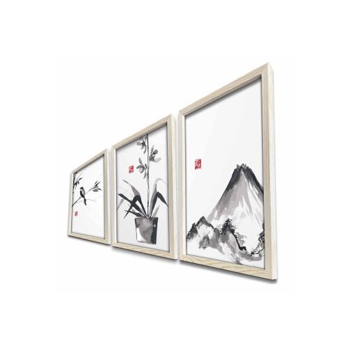 WALLXPERT dekorativna slika 3PKCT 002 Cene