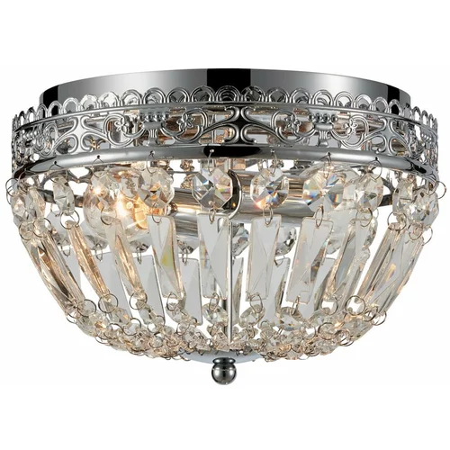 Markslöjd Stropna lampa u srebrnoj boji sa staklenim sjenilom Etienne -
