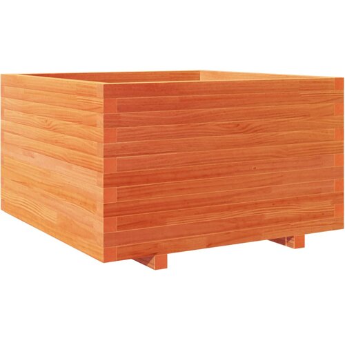 Maison Chic Vrtno cvetlično korito - Cvetlični Lonec voščeno 80x80x49,5 cm trdna borovina, (21790616) Cene