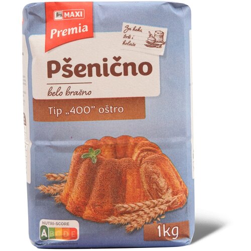 Maxi Psenicno brasno T400 ostro 1kg Cene