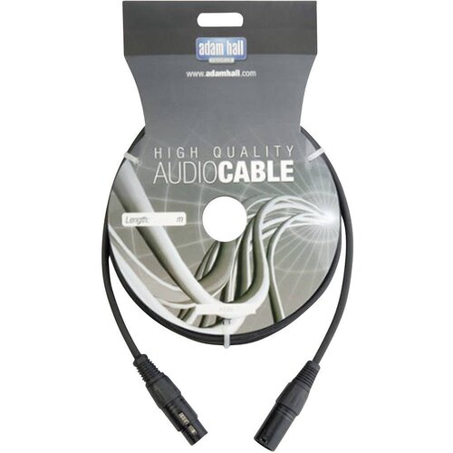 AH Cables DMX-Kabel XLR-mo&amp;scaron;ki/XLR- ženski 15 m\, črn KDMX15 (20428079) Slike