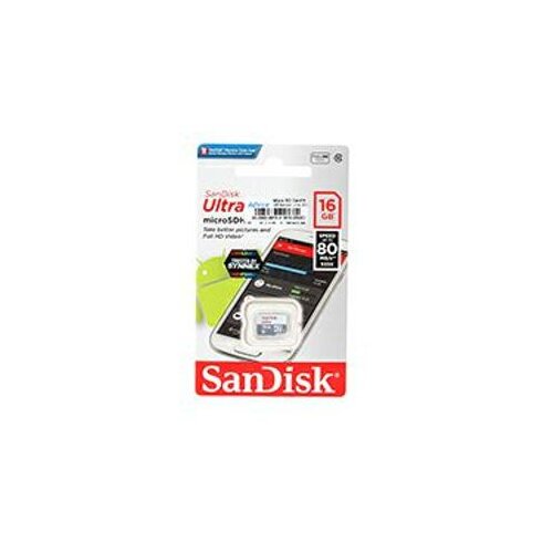 San Disk Ultra microSDHC UHS-I card 16GB SDSQUNS-016G-GN3MN - memorijska kartica Slike