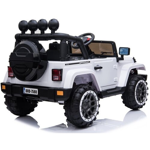  Auto na akumulator BRD-7588 4x4 - bijeli Slike