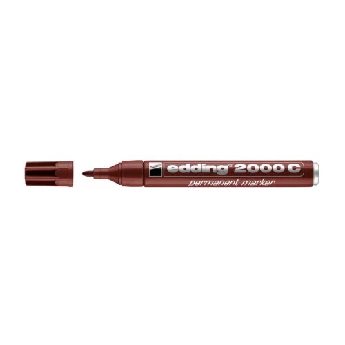  Permanent marker Edding E-2000 C 1,5-3mm Edding braon 08M2000K Cene