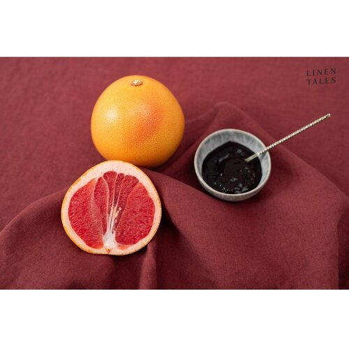 Linen Tales Laneni ubrusi u setu 2 kom 40x40 cm Marsala &amp;ndash; Slike