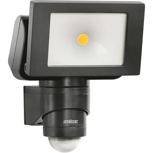 Steinel LED senzorski reflektor LS 150 (Boja: Crne boje, Boja svjetla: Neutralno bijelo, IP44)