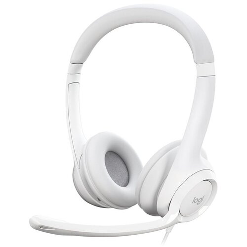 Logitech Slušalice H390 Stereo Headset White Cene