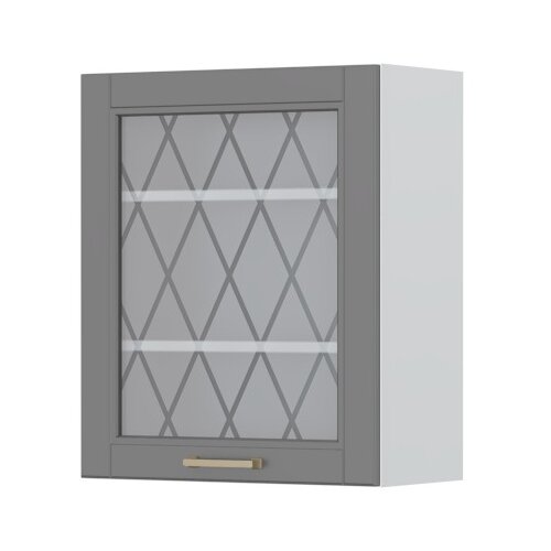 Jela VISE�I ELEMENT SA STAKLENIM VRATIMA ZA KUHINJU TARA V7-60-1KS-Grafit mat lak Cijene